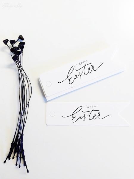 Geschenkanhänger "Happy Easter"